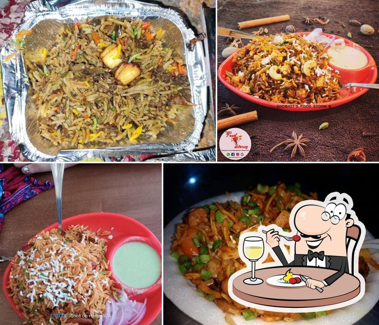 Food at Shobhit's Food Storm
