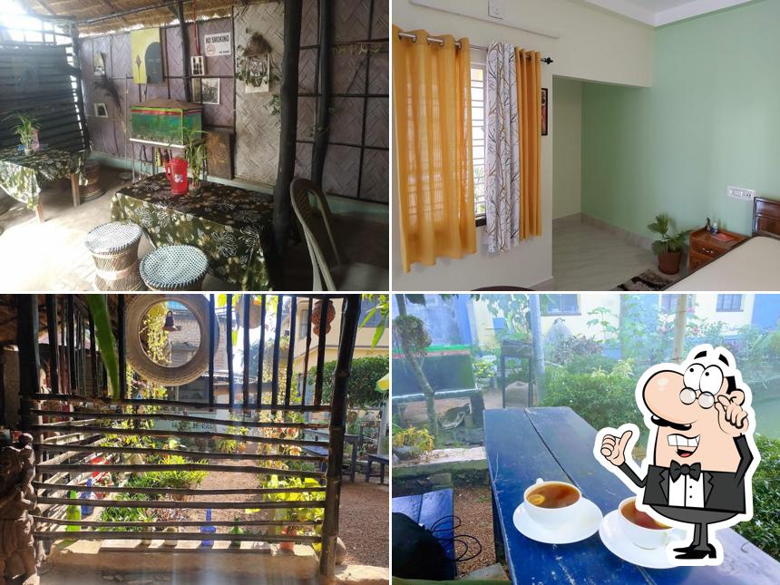 The interior of Sital Kutir Hensel