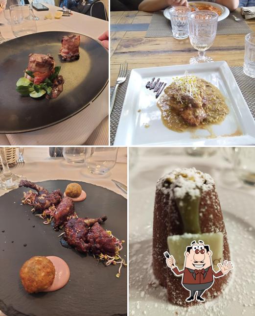 Cibo al Ristorante Villa Esedra