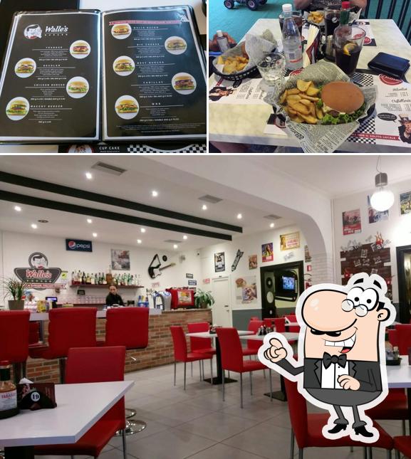 Questa è la immagine che presenta la interni e cibo di Walle's