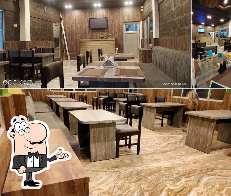 The interior of The Spicy Retro Restaurant