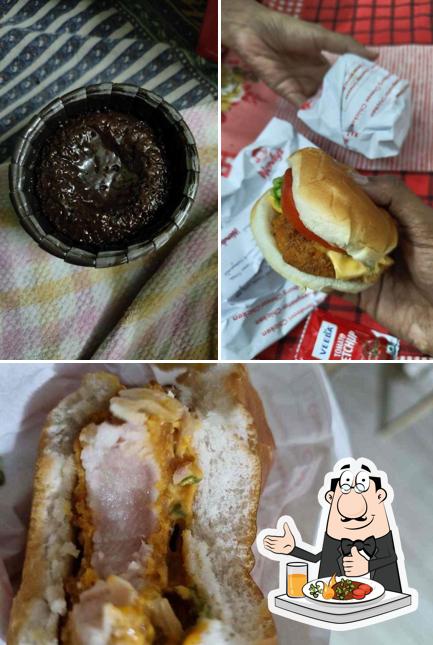 Food at Wendy's Burgers