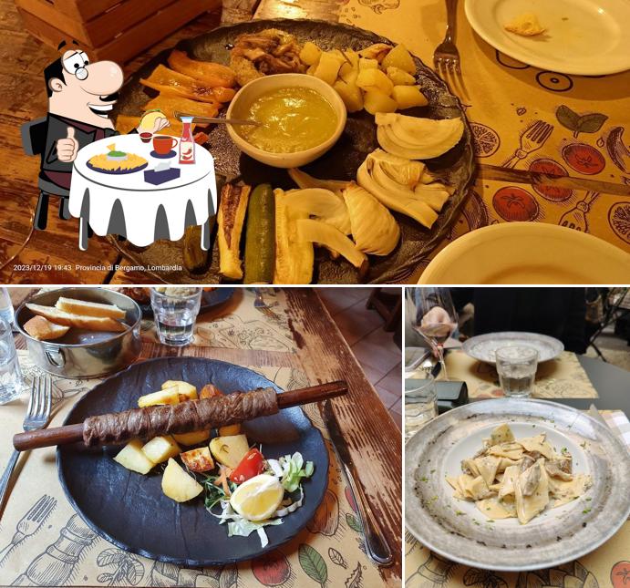 Piatto di formaggi al Al Vecchio Tagliere