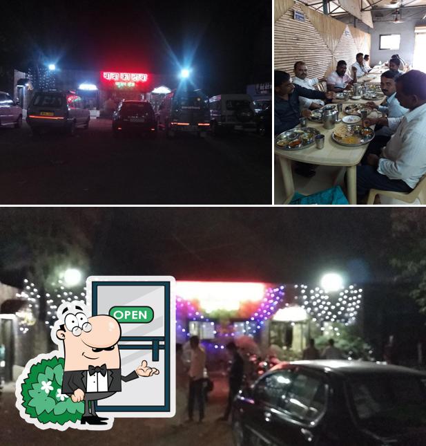 The exterior of Baba Ka Dhaba
