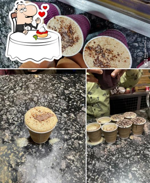 Gupta Tea & Coffee serves a range of sweet dishes