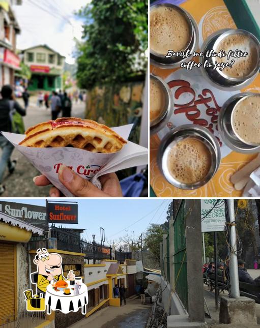 The restaurant's food and exterior