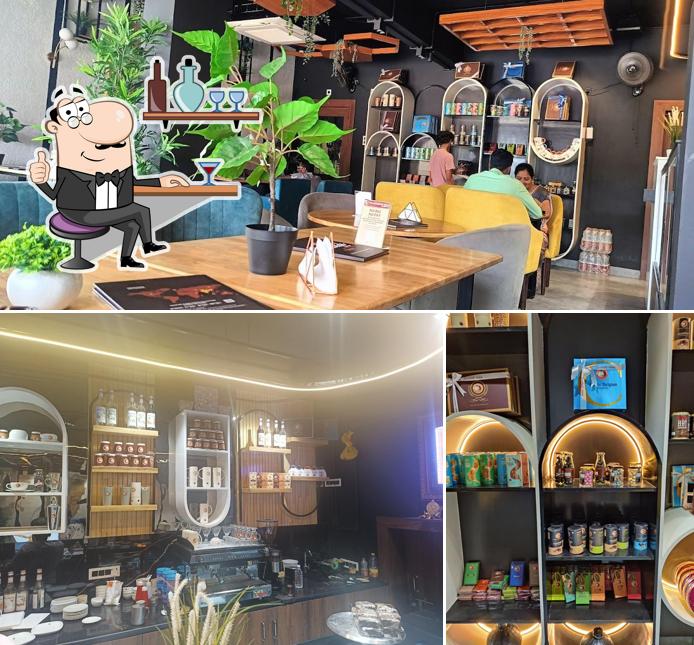 The interior of The Chocolate Room - Madanapalle