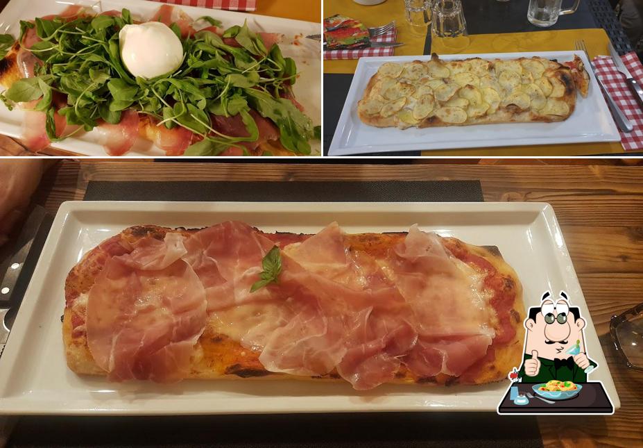 Platti al La Leccia pizzeria