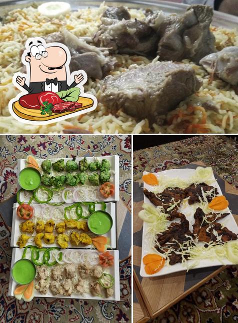 Try out meat dishes at Mandi House Arabian Restaurant