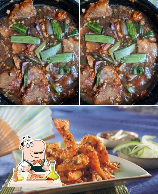 Get seafood at Mr Chow's