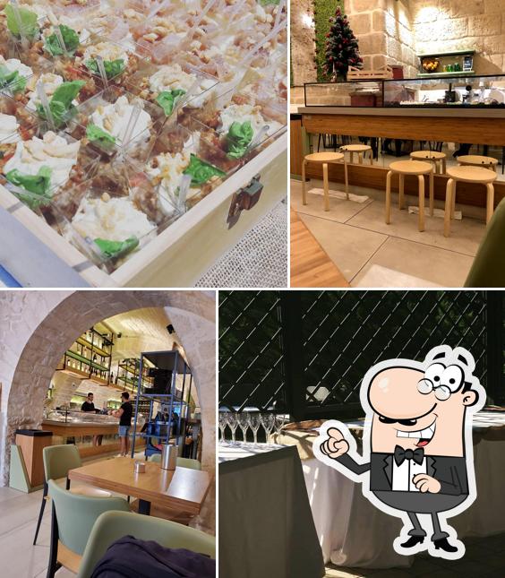 Gli interni di Le Delizie - laboratorio artigianale