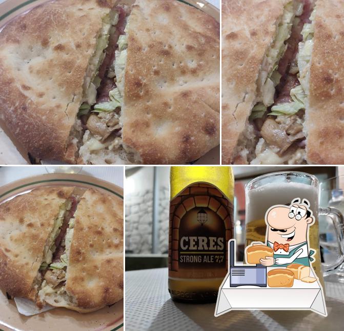 Pane all'aglio al Bruno's pizzeria
