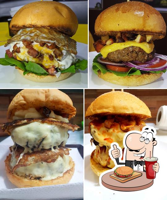 Consiga um hambúrguer no Brutu's Burguers