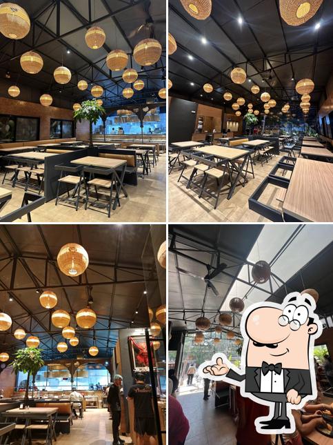 The interior of Kakal Kai Ruchi @ Rajajinagar