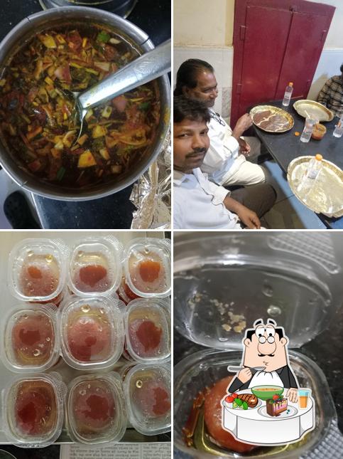 Hot and sour soup at Sri Pullaiah Gaari Hotel & Curry Point A/c