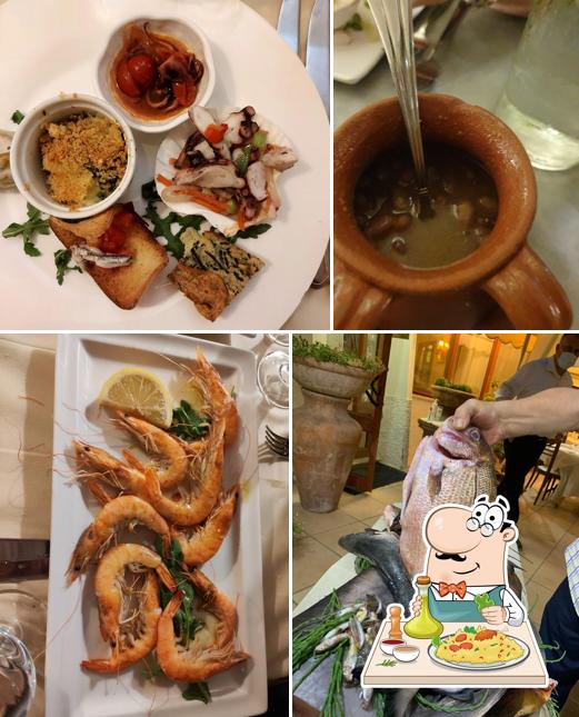 Cibo al Ristorante Stella Maris