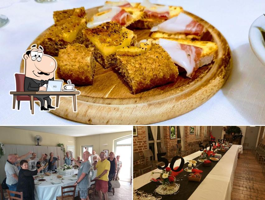 Gli interni di Cascina Forestina