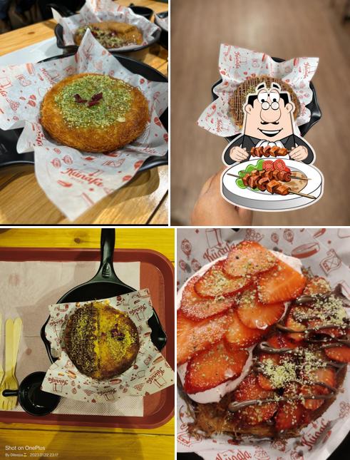 Food at Kunafa Bytes