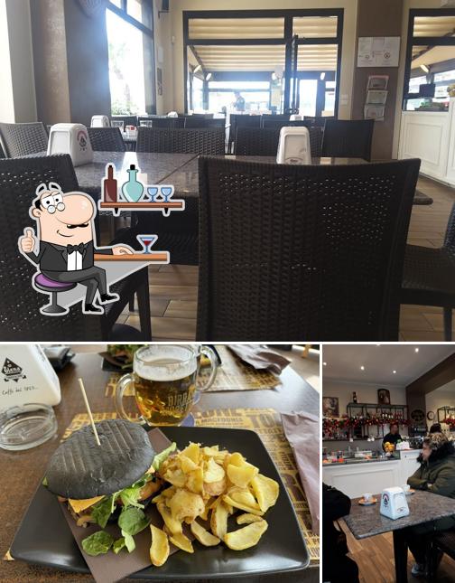 La immagine della interni e cibo di Elisabeth Bar