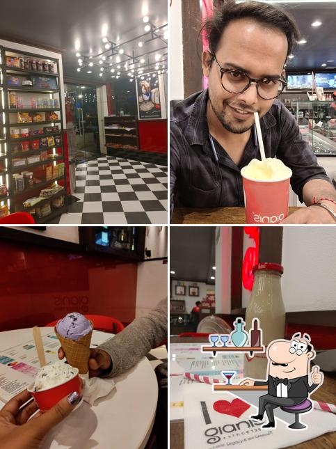 Check out how Giani's Icecream looks inside