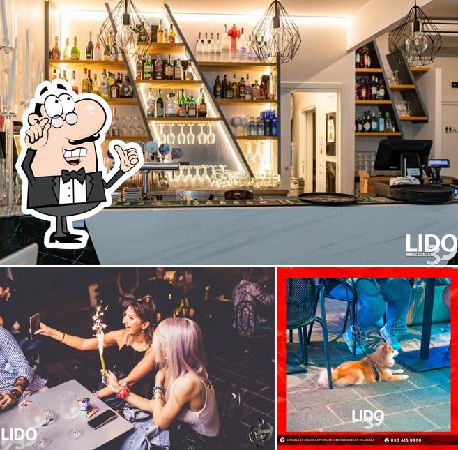 Gli interni di Lido3.9 Ristorante Pizzeria Cocktail Bar