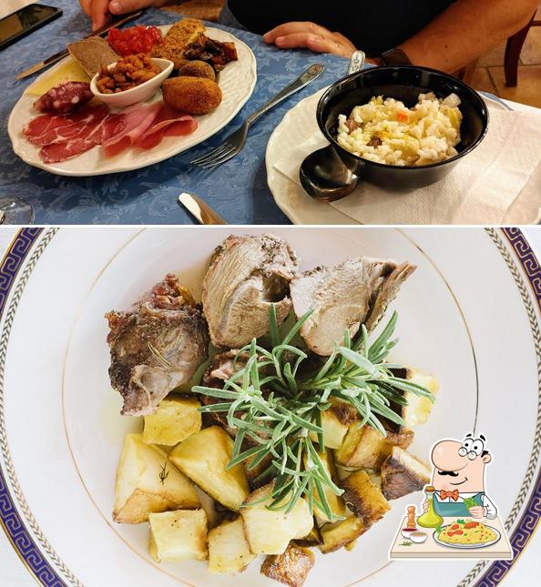 Platti al Locanda Cireneo