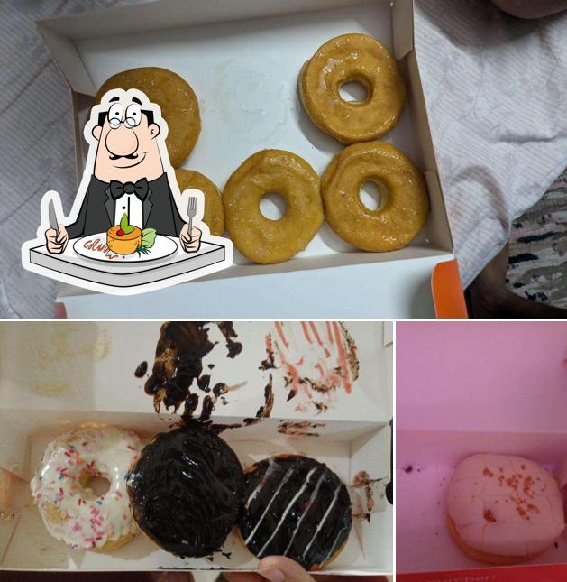 Food at Mad Over Donuts
