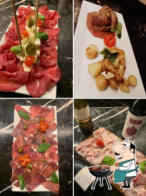 Prova i un pasto a base di carne a Marchino