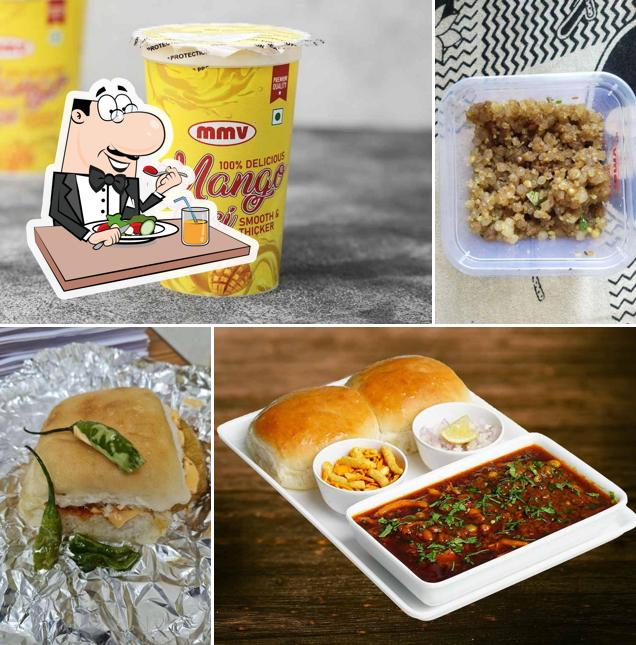 Food at Mumbaiya Misal & Vadapav Shahibaugh