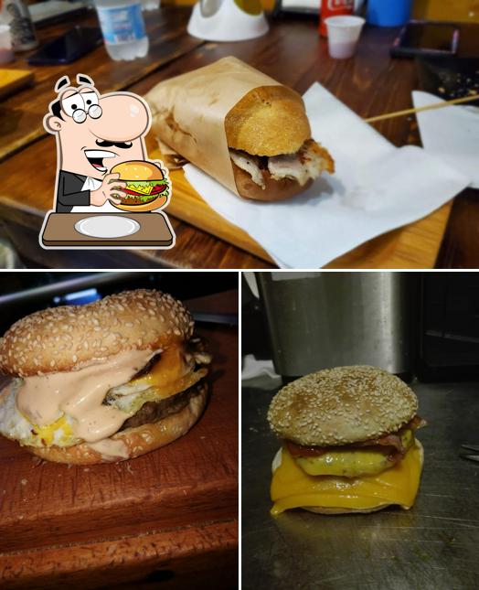 Prova un hamburger a pane pane vino ar vino