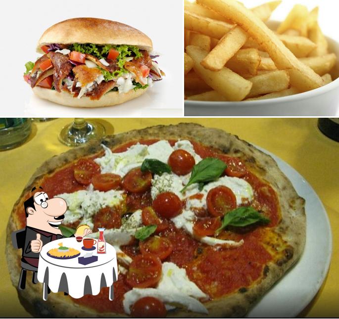 Ordina un hamburger a Pizza taxi kebab e hamburger