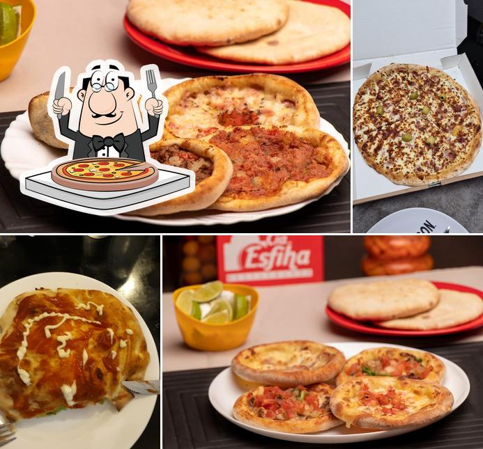 Consiga diversos estilos de pizza