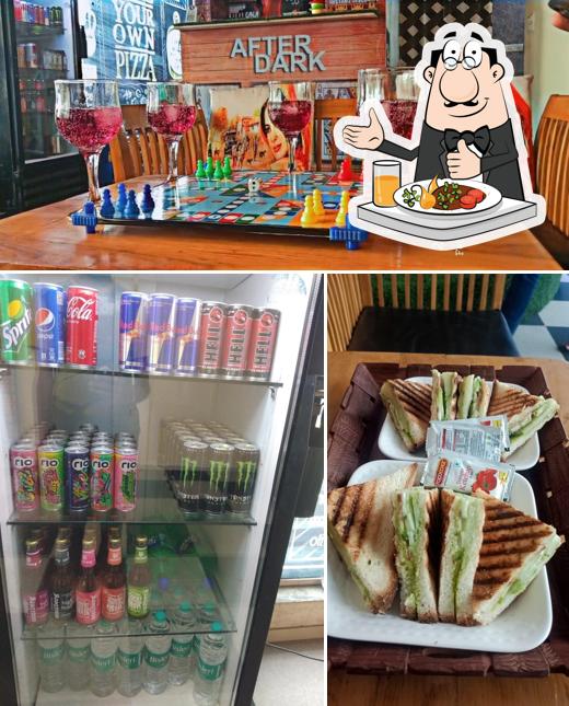 This is the image displaying food and interior at After Dark The Family Cafe