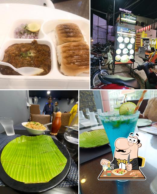 Food at BiriyaniRaman