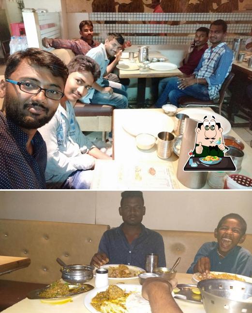 Food at Biryani house