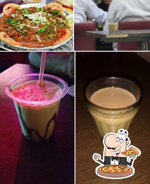 Try out pizza at By The Way Cafe