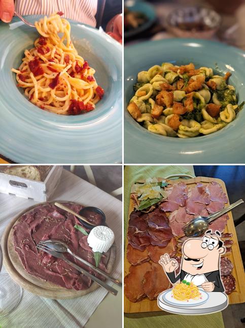 Spaghetti alla carbonara al Coppola Rossa