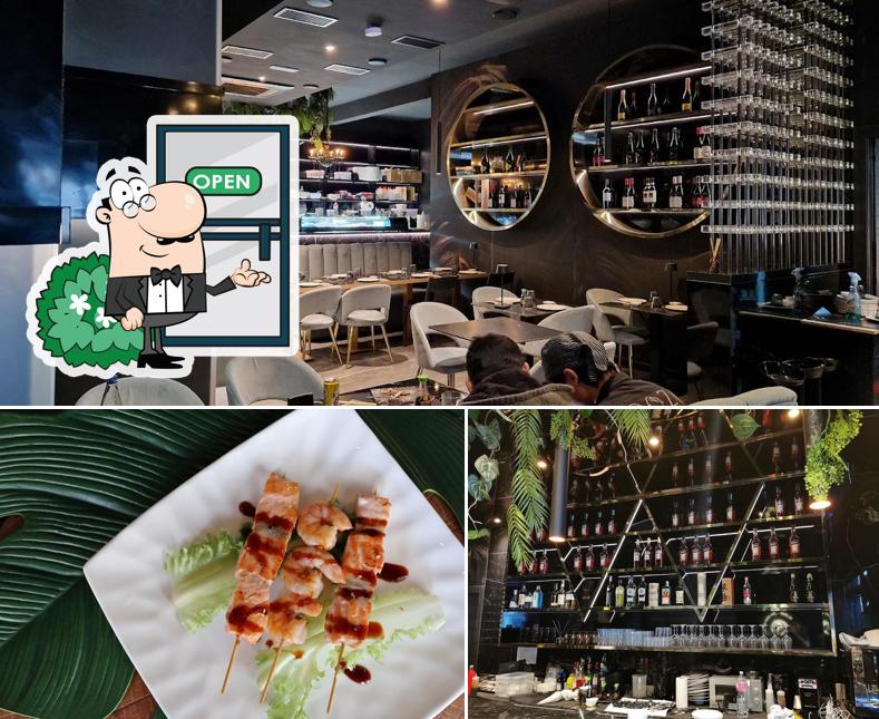 La foto della esterno e cibo di Ristorante Dozo Sushi Latina