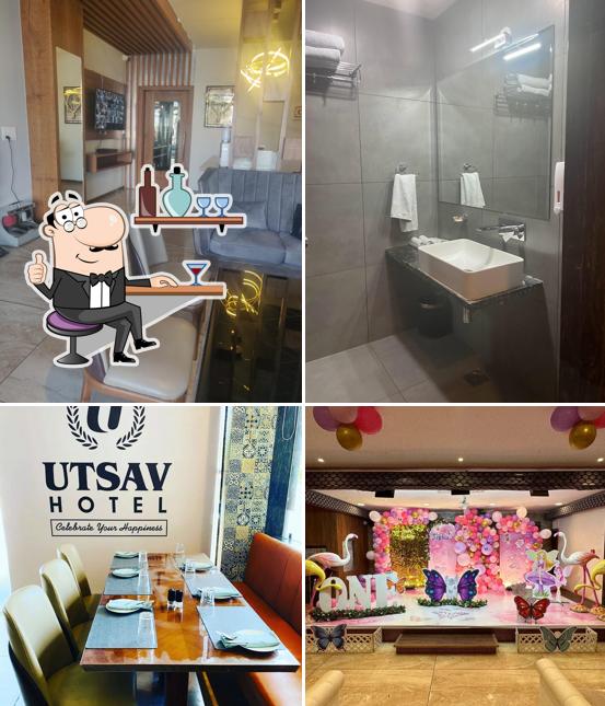 The interior of Hotel Utsav Banswara