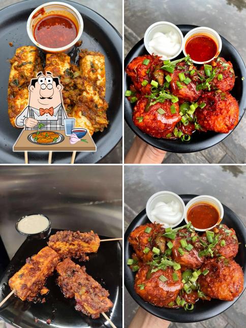 Chicken wings at Kahi Bhi Kuch Bhi