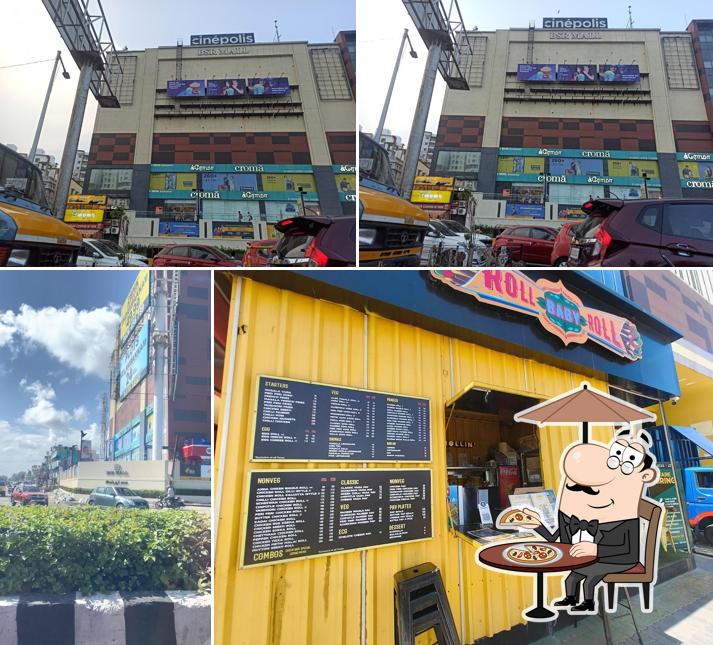 The exterior of Roll Baby Roll