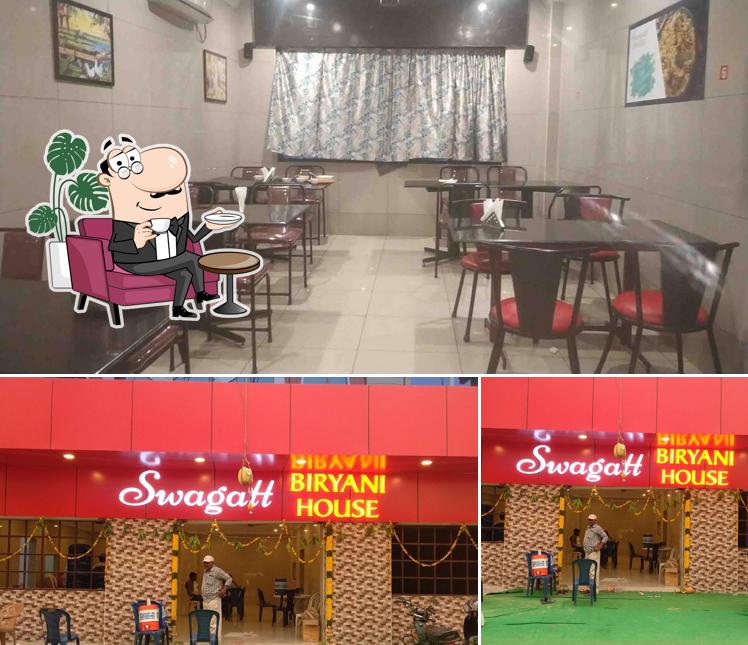 The interior of Swaagat