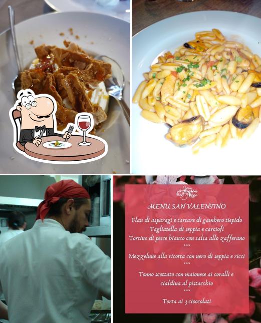 Platti al Locanda Scorfano Rosso