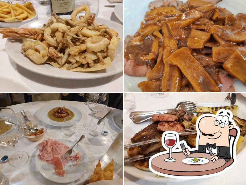 Platti al Ristorante Osteria La Cantina