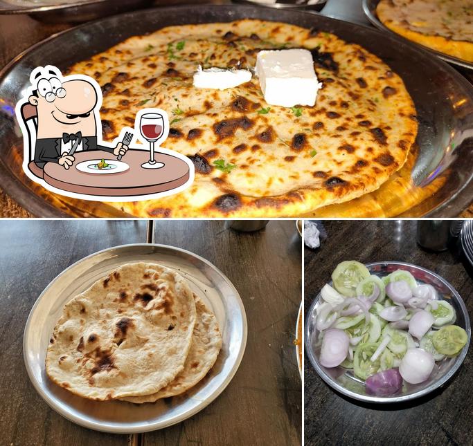 Food at Sethi Dhaba
