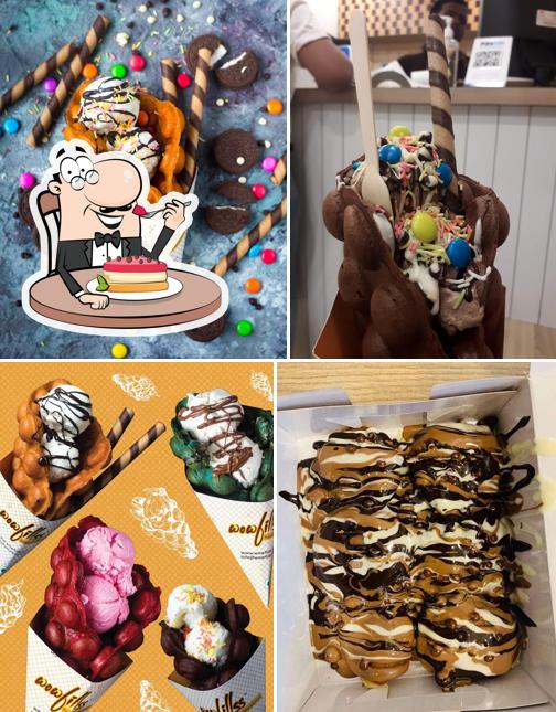 Don’t forget to order a dessert at WOWFILLSS- BELGIAN WAFFLES & MORE BHAYENDER