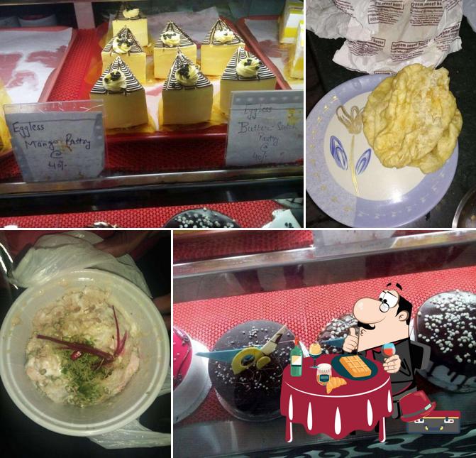 Order the sweet dishes