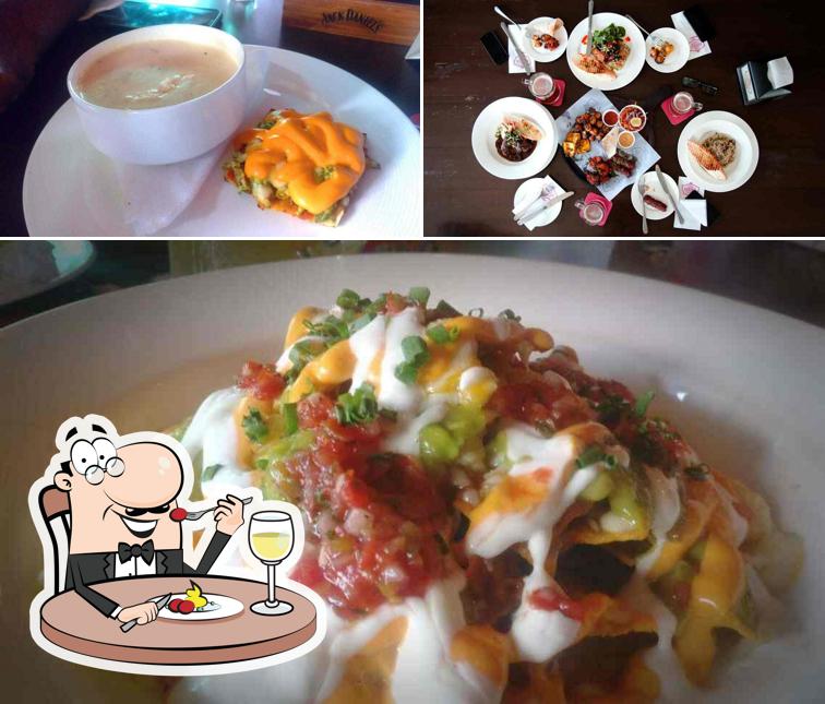Food at The Biere Club