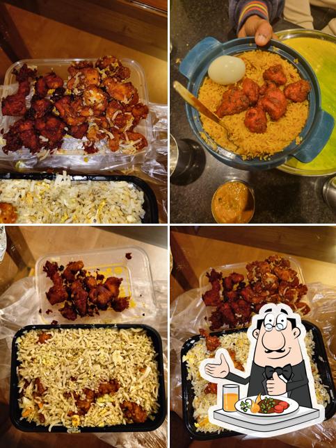 Food at Ambur Biryani