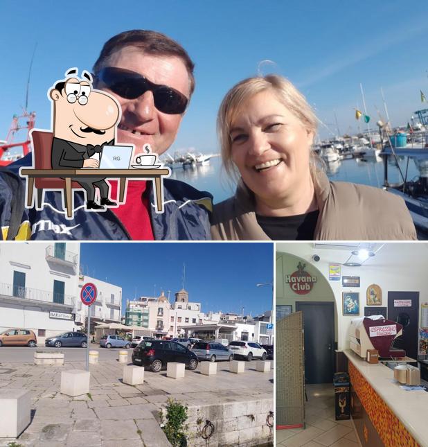 Gli interni di Bar Del Porto